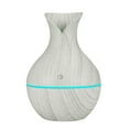 thumbnail image 2 of Kiplyki 130ml LED Essential Oil Diffuser Humidifier Aromatherapy Wood Grain Vase Aroma, 2 of 4