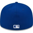 thumbnail image 4 of Men's New Era  Royal Milwaukee Brewers White Logo-Low Profile 59FIFTY Fitted Hat, 4 of 5