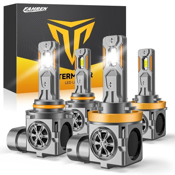 Bombillas Termitor H11/H8/H9 y 9005/HB3 115,000LM 6500K