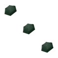 thumbnail image 2 of Decodeary Stay Dry In Style Rainproof Umbrellas With Breathable Fabric For Fashionable Black green 3Set, 2 of 6