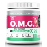Hardbody Supplements OMG Natural Organic Pre Workout Mix Powder – Dietary Supplement Muscle Gain