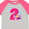 thumbnail image 4 of Inktastic 2nd Birthday Airplane Girls Pilot 2 Year Old Girls Toddler T-Shirt, 4 of 5