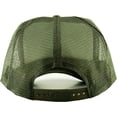 thumbnail image 4 of Classic Foam Front Mesh Back Trucker Hat Baseball Cap Plastic Adjustable Snapback, 4 of 6