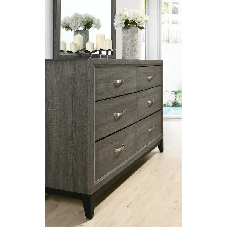 Ash gray dresser deals