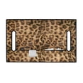 thumbnail image 2 of Whosucclay Leopard Print Thickened Golf Cart Seat Towel Blanket, Wear-Resistant Elastic Golf Cart Seat Cover Towel Blanket for Club Car EZGO Yamaha, 52.36" x 32.28", 2 of 7