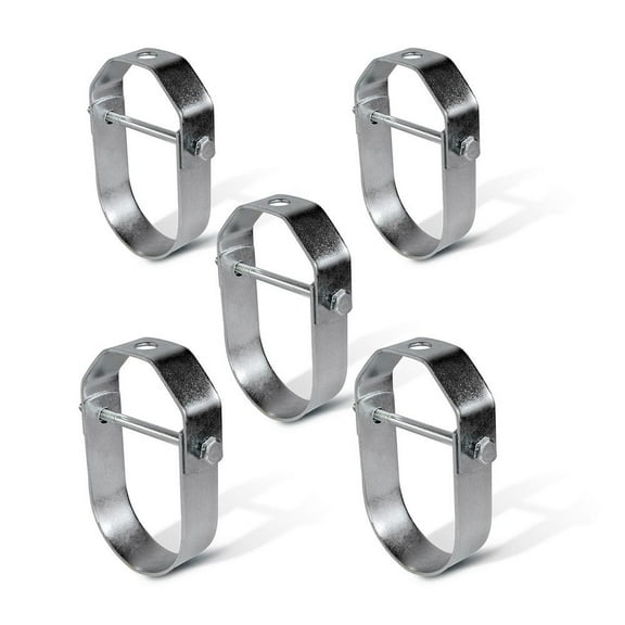 Highcraft 6 in. Clevis Hanger for Vertical Pipe Support Steel (5-Pk)