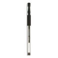 thumbnail image 2 of Comfort Grip Gel Pen, Stick, Fine 0.5 Mm, Black Ink, Clear Barrel, Dozen | Bundle of 5 Dozen, 2 of 2