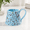 Light Blue, variant on Light Blue 20oz Ceramic Coffee Mug with Big Handle, Porcelain Cup for Latte Tea Cocoa