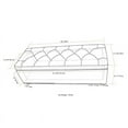 thumbnail image 5 of Hamilton 48 inch Wide Transitional Storage Ottoman in Natural Linen-Look Fabric, 5 of 7