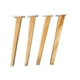 thumbnail image 1 of 4 pzas Patas Madera Minimalistas 40cm Para Muebles, 1 of 3