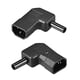 thumbnail image 1 of Adaptador de enchufe macho IEC320 C14 de 10A AC 110-250V, conector de ángulo recto, 2 Pcs, 1 of 3
