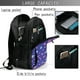 thumbnail image 4 of Balery Space Mochila con carga USB para hombre y mujer - Mochila impermeable y antirrobo para laptop con puerto USB para viajes, trabajo, 4 of 7