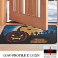thumbnail image 3 of Happy Halloween Pumpkin Door Mat Decorations Pumpkin Spooky Welcome Mat Plain for Door Kitchen Bathroom Bedroom Crystal Velvet 30x17 Inches, 3 of 7
