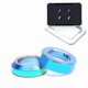 thumbnail image 1 of Titanium Alloy Concave-convex Gasket Tc4 Brake Clamp Fixed Screw Gasket M6 Screwcolorful4pcs, 1 of 5