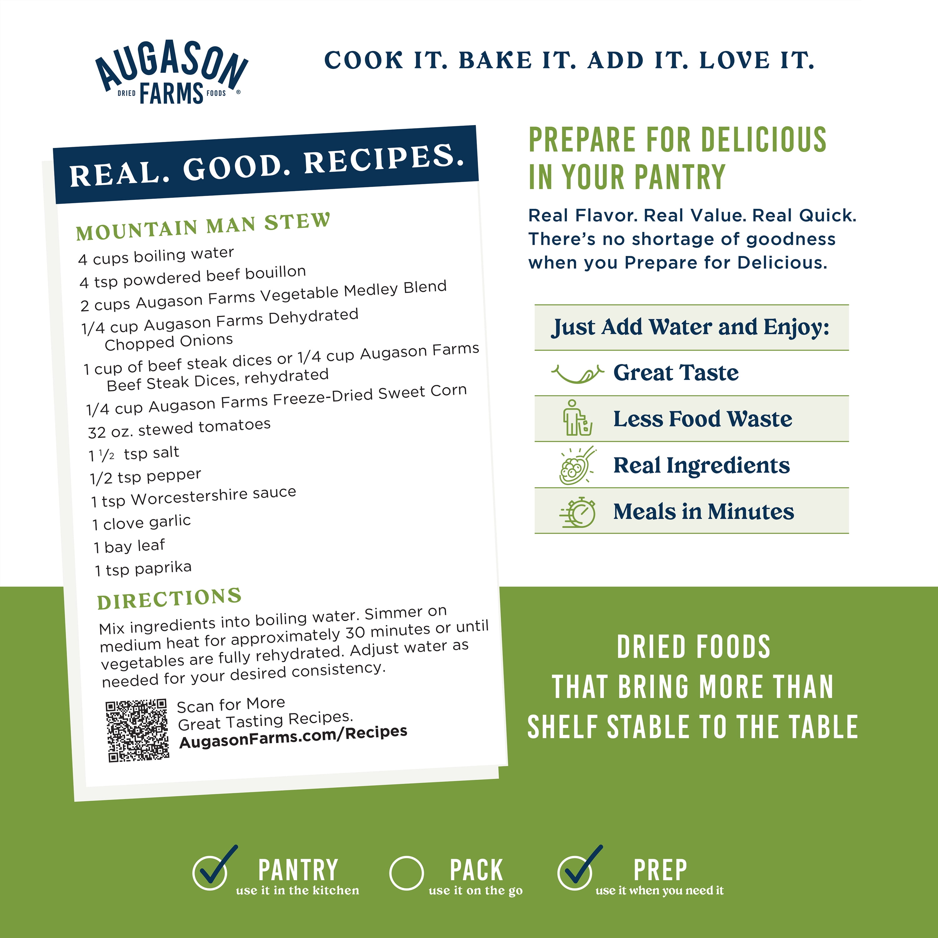 (3 pack) Augason Farms Vegetable Medley Blend Can - Dehydrated Mixed Veggies - Gluten Free Emergency Food Supply with Long Shelf Life for Survival, Disaster Prep & Everyday Meals - 131 Servings