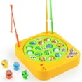 thumbnail image 3 of Educational Rotating Fishing Toys Colourful Electronic Learning Toy Set Gift 15pcs, 3 of 8