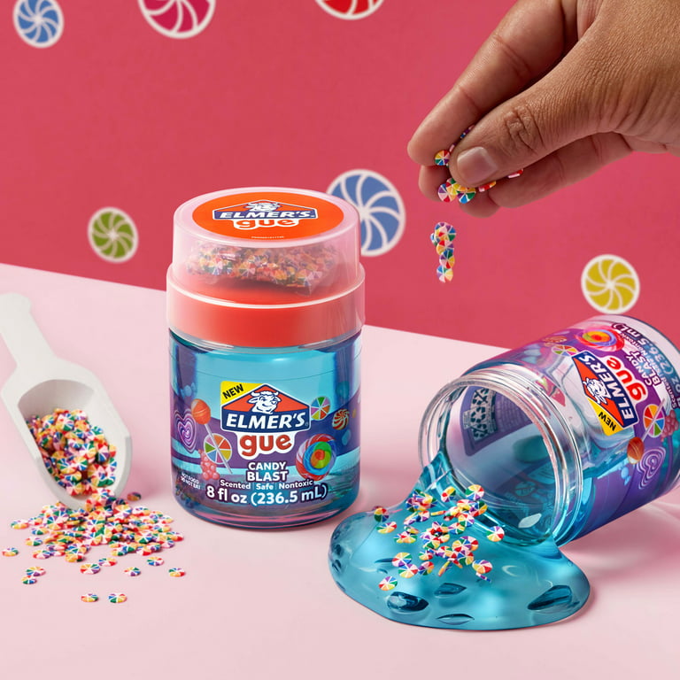 Elmer's Gue Premade Slime, Candy Blast Scented Edition, 8 oz. 