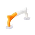 thumbnail image 3 of ziyahi Suction Cups Ruler Handle Durable for DIY Craft Tools Sewing Ruler Yellow White 18x7.8cm, 3 of 6