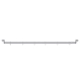 thumbnail image 2 of 72 in. Wall-Mounted Stainless Steel Single-Line Pot Rack, 2 of 7