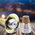 thumbnail image 4 of WEUVEB Trumpet Mute 1Pack for Night Practice and Music Performance Multi Color Aluminium Bamboo Wood, 4 of 8