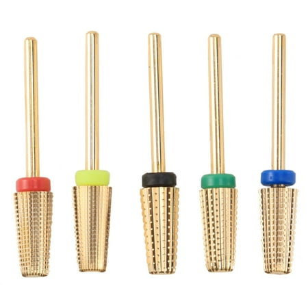 

5Pcs 5 in 1 Hard Alloy Tapered Drill Bit with Cutting Dual Hard Alloy Drill Bit Accessories A