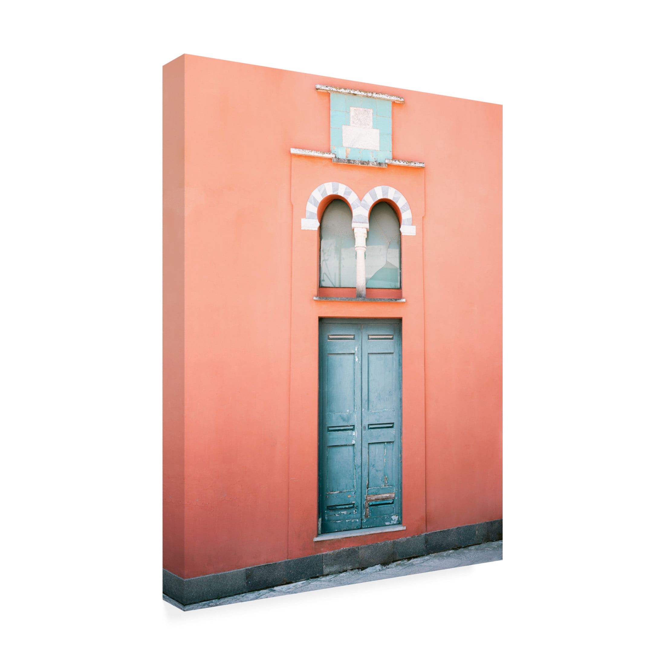Trademark Fine Art Raisa Zwart  The Capri door Canvas Wall Art