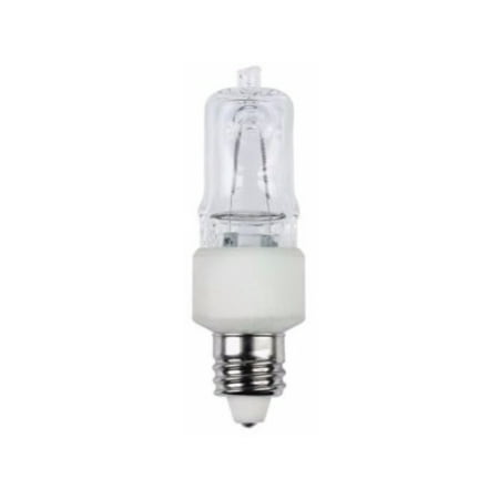 300w Clear Halogen Light Westinghouse 0442300, 50W T4, E11 Mini-Can Base Clear 1300Hr 600LM 120V Halogen Light Bulb ()
