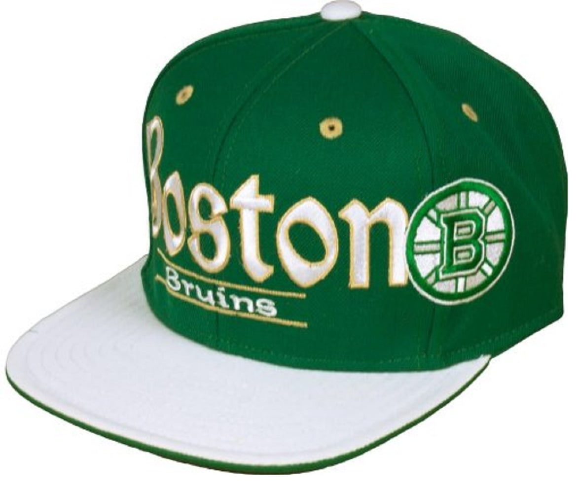 green bruins hat
