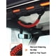 thumbnail image 2 of 4 manijas de agarre con barra antivuelco, manija negra y roja para Jeep Wrangler CJ YJ TJ JK JKU JL JLU y Gladiator JT 1955-2022, accesorios interiores Rojo Verde, 2 of 5