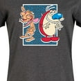 thumbnail image 3 of Ren & Stimpy - Friendly Laughter - Women's Any Way Dress, 3 of 5