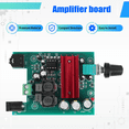 thumbnail image 4 of Power Amplifier Board High-Sensitivity Mono TPA3116 Subwoofer Amplifier Module with NE5532 OPAMP,1 x Module 1 x Paster 1 x Screw 1 x Cap,Green, 4 of 8