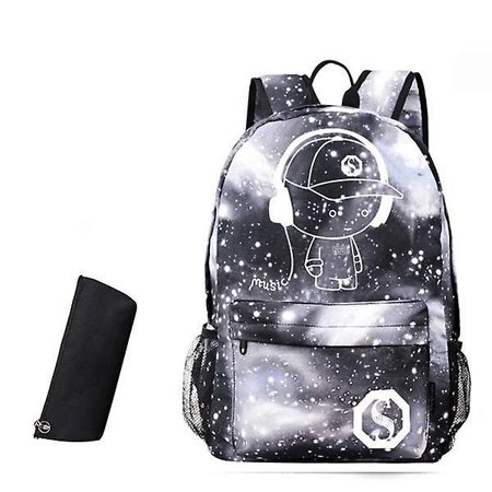 Natsu Magic Guild luminous Logo  SchoolBag Backpack main image 1