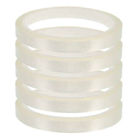 5 Rolls Heat Press Sublimation Tape Heat Resistant Transfer Tape High Temp Tape