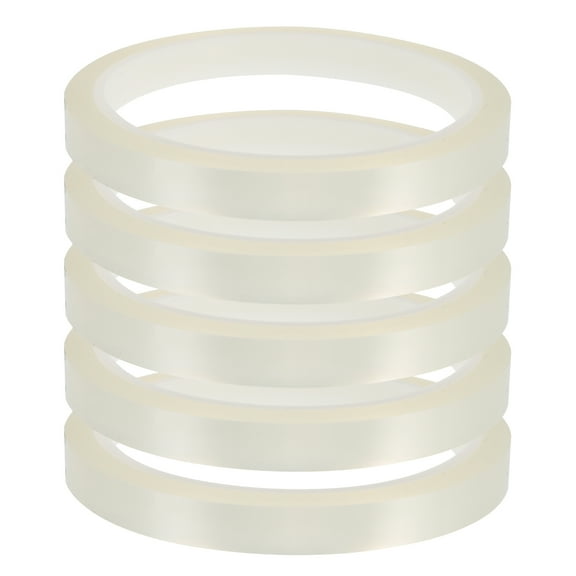 5 Rolls Heat Press Sublimation Tape Heat Resistant Transfer Tape High Temp Tape