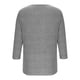 thumbnail image 5 of Mujeres 3/4 Manga Tops Y Blusas Impresas Cuello Redondo Casual Otoño Invierno Blusa, 3/4 Manga Casual Tops para Mujeres, 5 of 7