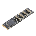 thumbnail image 1 of M.2 M+B Key to 4x RS232 Serial Adapter Card M.2 Expansion Card 4 Port Serial RS232 M.2 Controller Card for Desktop PC, 1 of 7