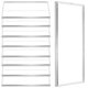 thumbnail image 5 of Estuche transparente para billetes, protector para el hogar, 10 unidades, 5 of 8