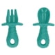 thumbnail image 1 of Cuchara de silicona suave, Cuchara de silicona para bebé Cuchara de silicona masticable Cuchara de silicona para bebé Tenedor Resultados impresionantes, 1 of 8
