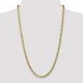 thumbnail image 2 of Solid 14K 5.25mm Concave Anchor Chain Bracelet / Anklet, 2 of 3