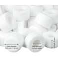 Outus 15 Pcs Door Stop Tips 0.32 Inch Doors Stopper Bumper Replacement ...