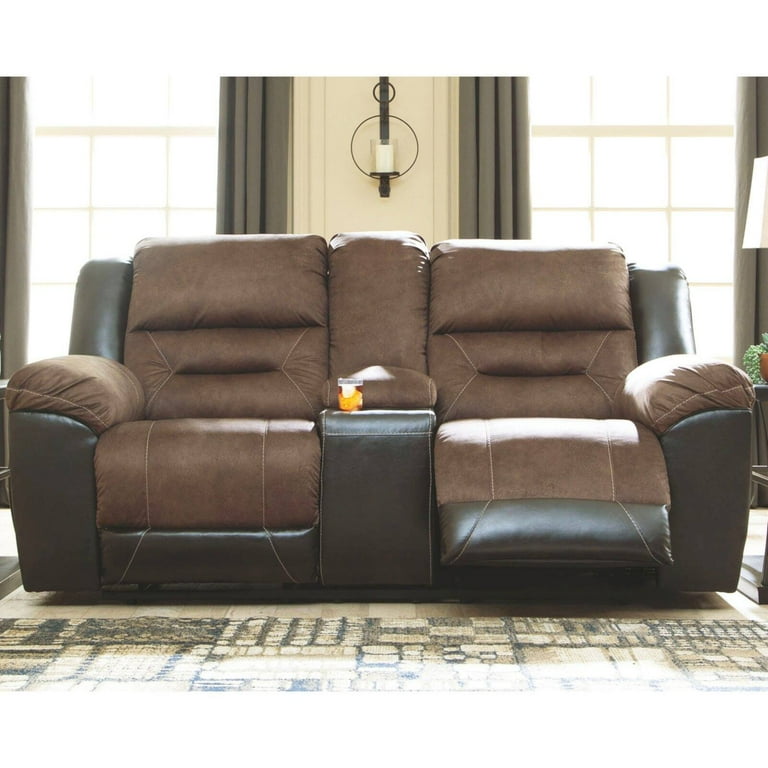 Earhart slate reclining outlet loveseat