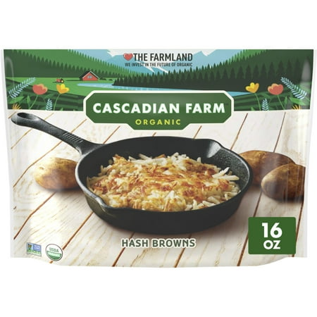 Cascadian Farm Organic Hash Browns, Frozen Potatoes, 16 oz.