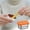 Orange93, variant on Iumwxz 304 Stainless Steel Dipping Box, Food Grade Airtight Fresh Keeping Sauce Container for Soy Sauce Salad Dressing Marinades, Easy to Clean Rust Resistant for Parties Family Gatherings Kitchen