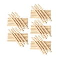 thumbnail image 2 of 50 piezas de palitos de madera redondos sin terminar, palitos de madera dura sin terminar para carpintería 10cm, 2 of 9