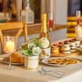 thumbnail image 4 of 12 Pcs Dessert Forks and Spoons Set, Stainless Steel Mini Forks and Mini Spoons, Small Fruit Appetizer Cocktail Forks and Mini Coffee Spoons Teaspoon (6 Small Forks+6 Small Spoons), 4 of 7