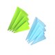 thumbnail image 4 of EeaseMX 8 mangas pasteleras de silicona para glaseado, crema pastelera, herramienta para decorar pasteles, cuatro tamaños (4 verde claro y 4 azules), 4 of 8