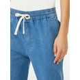 thumbnail image 2 of Free Assembly Women's Denim Jogger Jeans, 26" Inseam, Sizes XS-XXXL, 2 of 6
