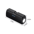 thumbnail image 3 of Portable Flashlight And Charger For Type-C Phones, Fast Charging 3000mAh Foot Volume Small Portable Charger Power Bank, 3 of 8
