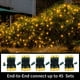 thumbnail image 4 of Cadena de luces navideñas LAMPHOME 100 incandescentes color amarillo, 4 of 7