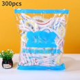 thumbnail image 1 of Envoltura colorida de Saran para alimentos, cubierta desechable de grado alimenticio para fruta, bolsa de plástico para mantenimiento fresco, accesorios de cocina, 100/1000 piezas, 1 of 4